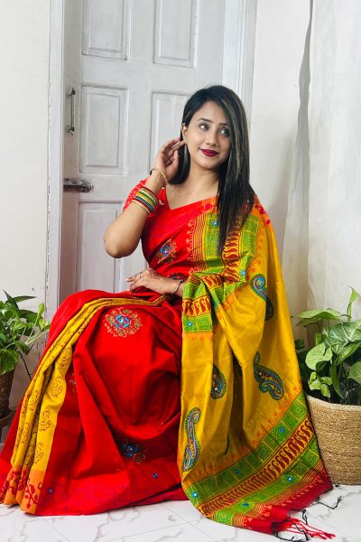 Premium Dhupiyan Silk Saree