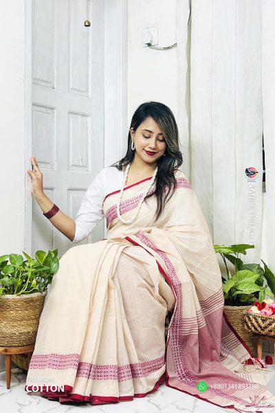Premium Cotton Saree