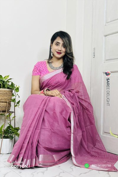 Premium Cotton Saree
