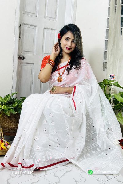 Premium Half-Silk Saree