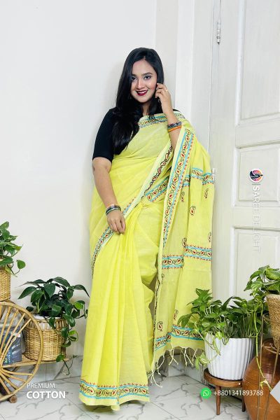 Premium Khadi Cotton Saree