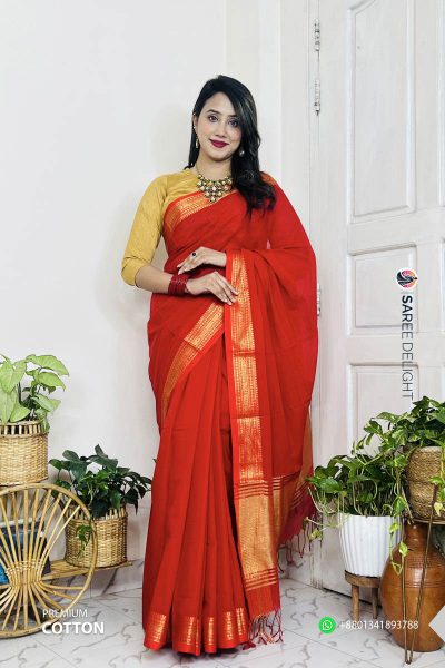 Premium Cotton Saree