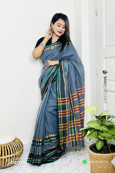 Premium Cotton Saree