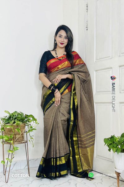 Premium Cotton Saree