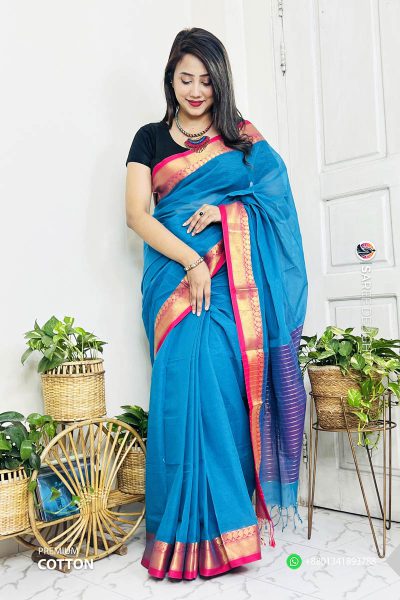 Premium Cotton Saree