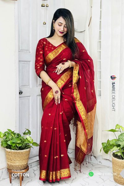Premium Cotton Saree