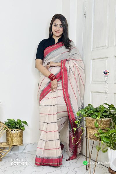 Premium Cotton Saree