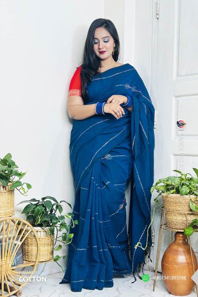 Premium Khadi Cotton Saree