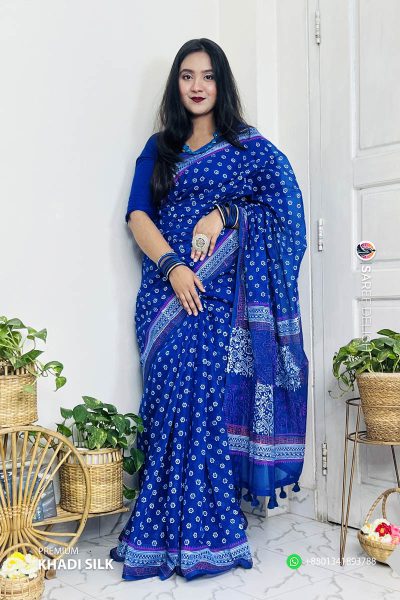 Premium Khadi Silk Saree