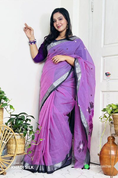 Traditional Chittoronjon Cotton Saree