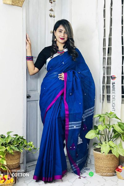 Traditional Chittoronjon Cotton Saree