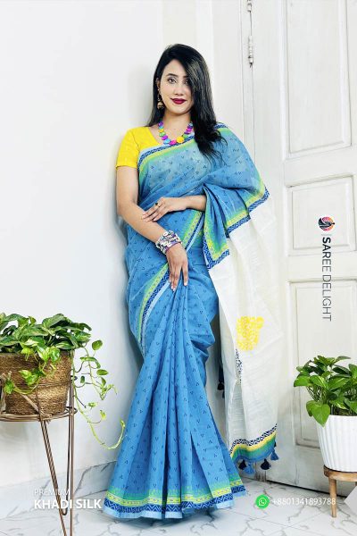 Premium Khadi Silk Saree