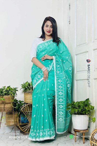 Premium Khadi Silk Saree